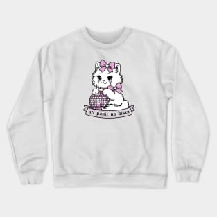 all panic no disco kitty cat Crewneck Sweatshirt